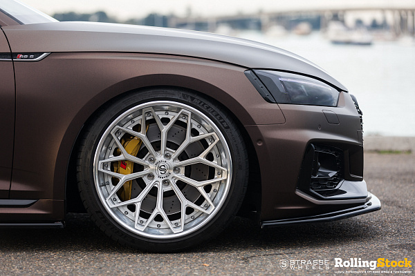 Фото дисков Strasse Wheels SV20M Deep Concave FS Глянцевый лак на Audi A/S/RS 5 (F5)