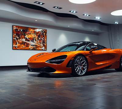 Фото дисков Vossen S17-01 на McLaren 720S