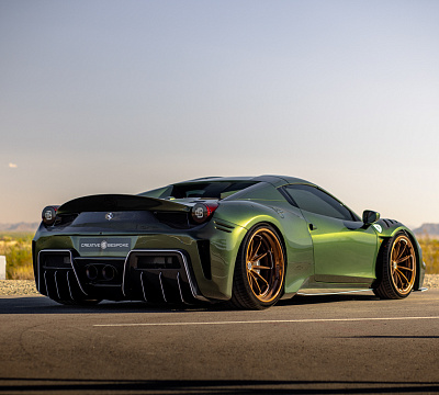 Фото дисков Brixton Forged R11-RS на Ferrari 458