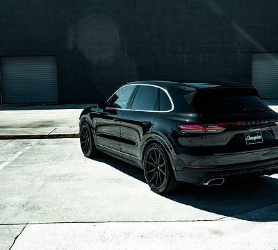 Фото дисков Vossen HF-3 на Porsche Cayenne III