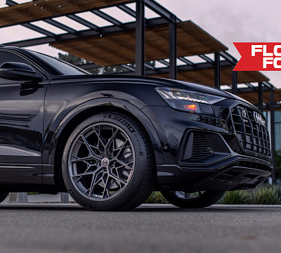 Фото дисков HRE FF10 на Audi Q8