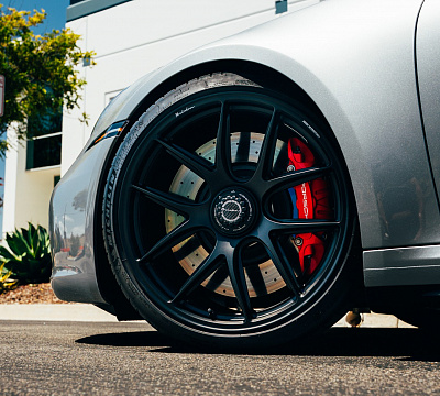 Фото дисков Brixton Forged FDE01 на Porsche 911 VIII