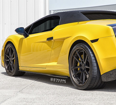 Фото дисков Strasse Wheels SV1 Deep Concave FS на Lamborghini Gallardo