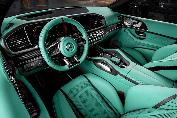 Фото дисков Carlex Design G-Falcon Сатиновый графит на Mercedes-Benz GLE II