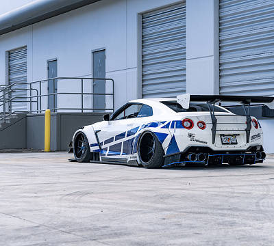 Фото дисков Strasse Wheels SM5R Deep Concave FS на Nissan GT-R