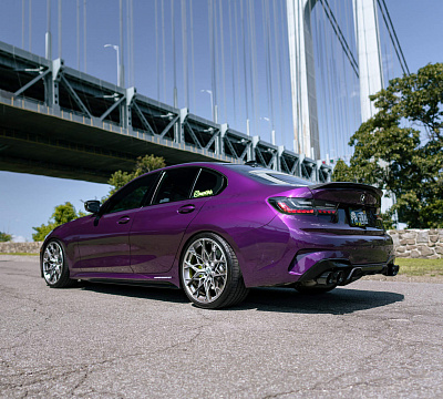 Фото дисков HRE FF10 на BMW 3/M3 (G2x/G80)