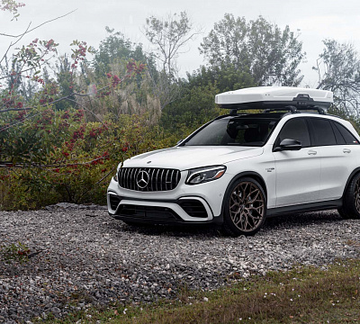 Фото дисков Vossen HF-2 на Mercedes-Benz GLC (X253, C253)