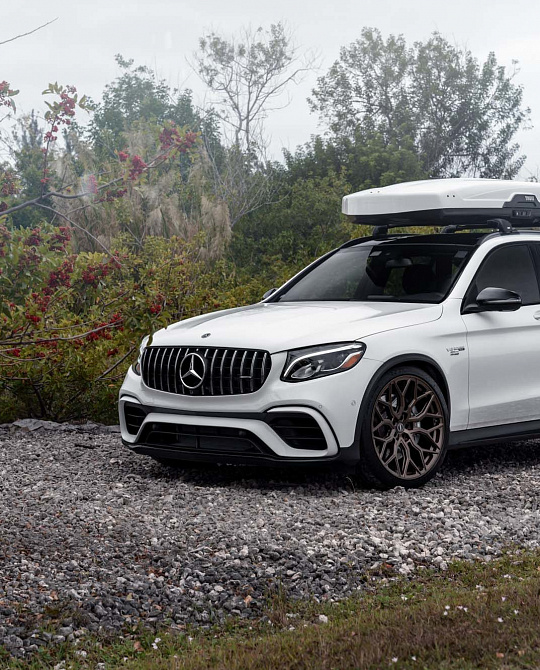 Фото дисков HF-2 Сатиновая бронза на Mercedes-Benz GLC (X253, C253)