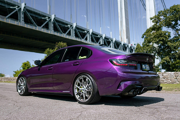 Фото дисков HRE FF10 Серебро на BMW 3/M3 (G2x/G80)