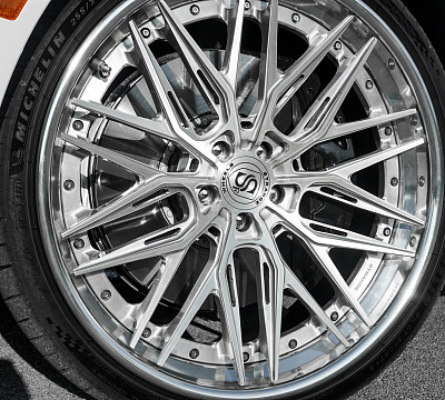 Фото дисков Strasse Wheels SV10M-RS Deep Concave FS на BMW 7 (G70)