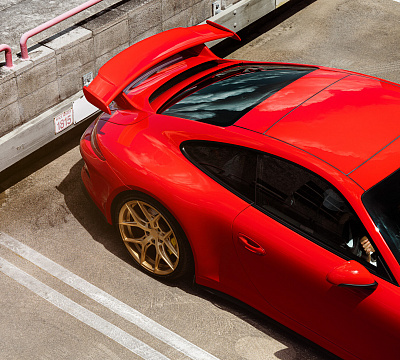 Фото дисков Vossen HF-5 на Porsche 911 VII