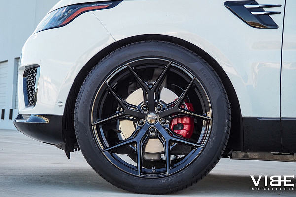 Фото дисков Vossen HF-5 Черный глянец на Range Rover Sport II