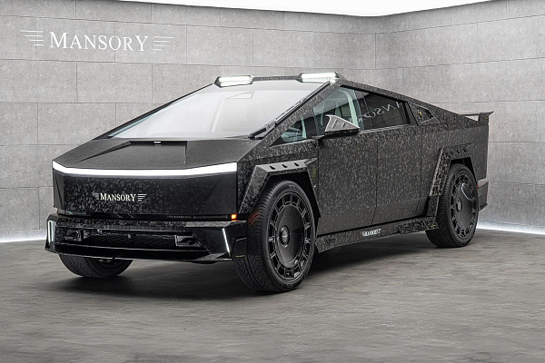 Фото дисков Mansory FD.15 Черный глянец на Tesla Cybertruck