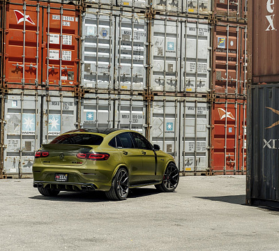 Фото дисков Vossen HF-5 на Mercedes-Benz GLC (X253, C253)