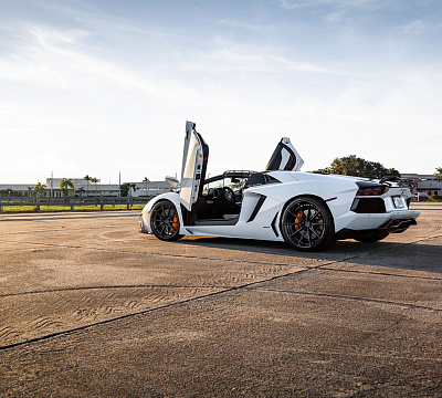 Фото дисков Anrky AN28 на Lamborghini Aventador