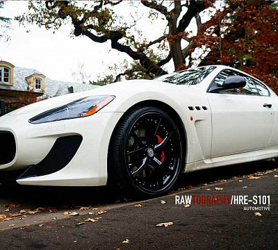 Фото дисков HRE S101 на Maserati GranTurismo I