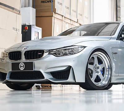 Фото дисков HRE 527 на BMW 4/M4 (F32/F82)