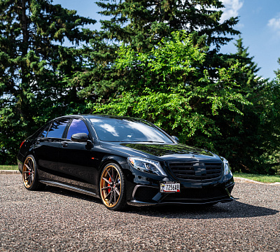 Фото дисков Vossen EVO-2R (3-Piece) на Mercedes-Benz S-Class (W222, C217)