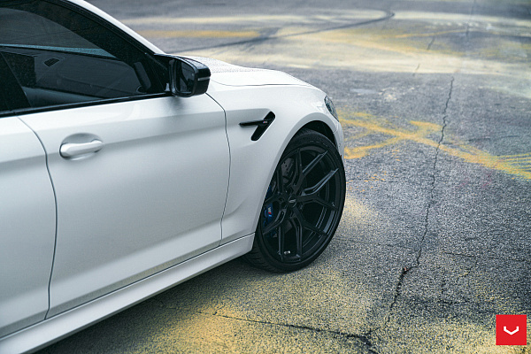 Фото дисков Vossen HF-5 Черный сатин на BMW 5/M5 (G30/F90)