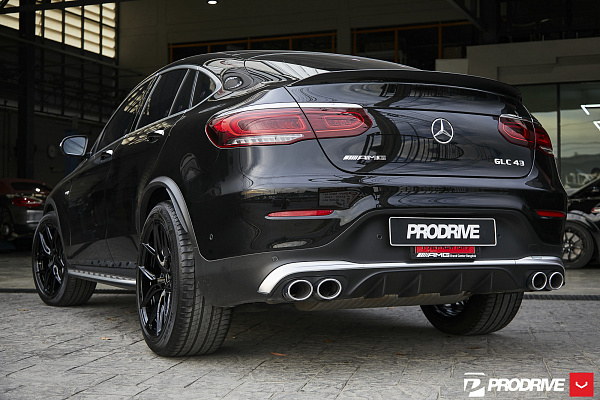 Фото дисков Vossen HF-5 Черный глянец на Mercedes-Benz GLC (X253, C253)