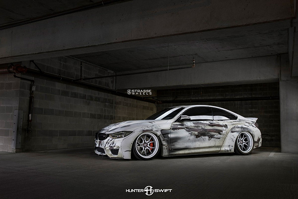 Фото дисков Strasse Wheels SM5R Deep Concave FS Другой цвет на BMW 4/M4 (F32/F82)