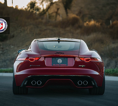 Фото дисков HRE P201 на Jaguar F-Type