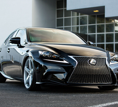 Фото дисков Vossen CV3 на Lexus IS II