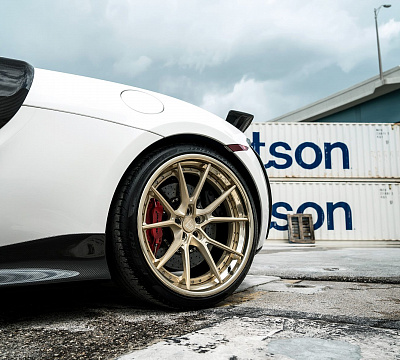 Фото дисков Anrky AN32 на McLaren 570S