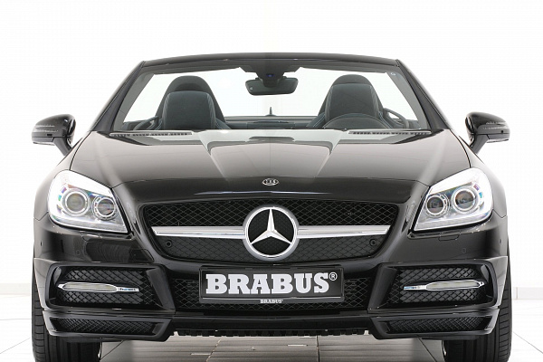 Фото дисков BRABUS Monoblock F Глянцевый темный лак на Mercedes-Benz SLK (R172)