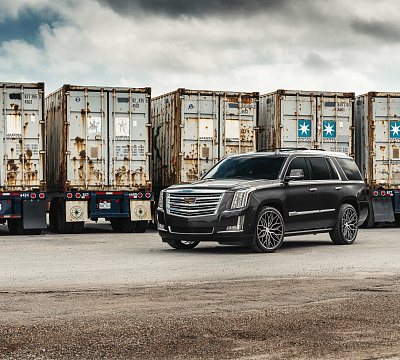 Фото дисков Vossen HF6-3 на Cadillac Escalade IV