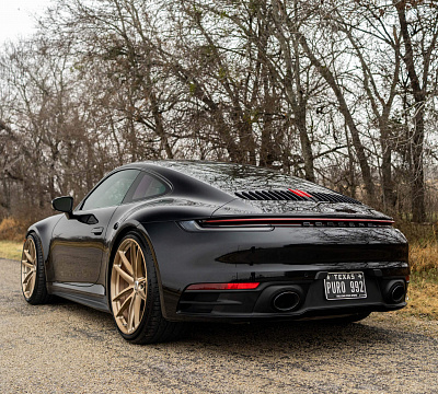 Фото дисков HRE P104 на Porsche 911 VIII