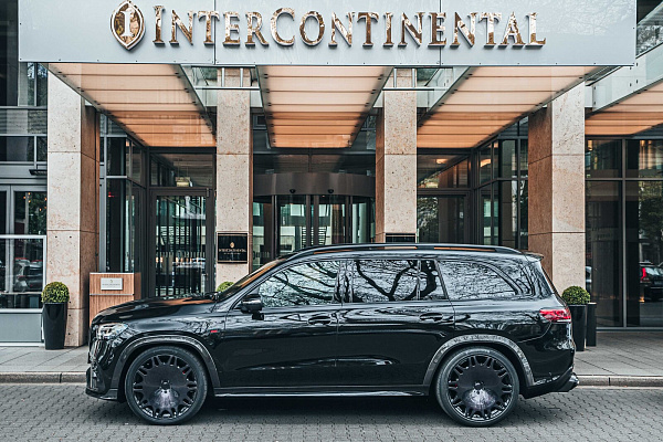 Фото дисков BRABUS Monoblock M (Platinum Edition) Черный глянец на Mercedes-Benz GLS (X167)
