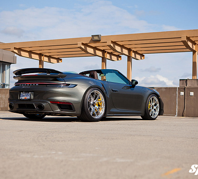 Фото дисков HRE P101 на Porsche 911 VIII