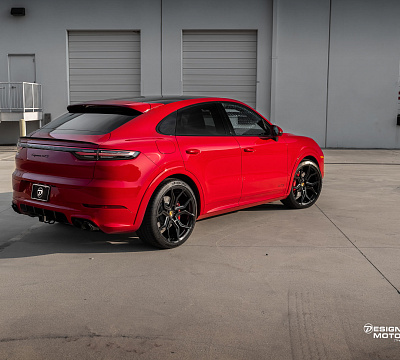 Фото дисков Vossen EVO-3 на Porsche Cayenne III