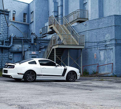 Фото дисков Vossen CV5 на Ford Mustang V
