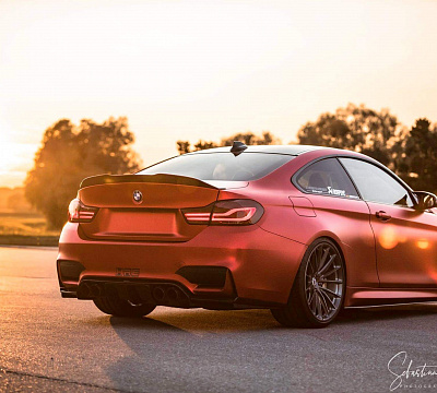 Фото дисков HRE P103 на BMW 4/M4 (F32/F82)