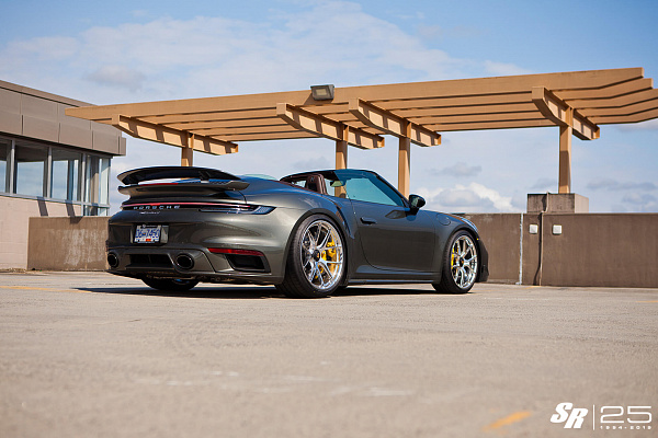 Фото дисков HRE P101 Полированный лак на Porsche 911 VIII