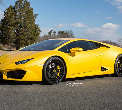 Фото дисков Strasse Wheels SM5R Deep Concave FS на Lamborghini Huracan