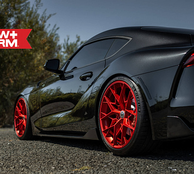 Фото дисков HRE FF10 на Toyota Supra A90