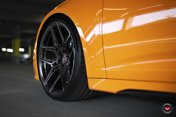 Фото дисков Vossen EVO-4R Глянцевый графит на Audi A/RS 6 (C8)