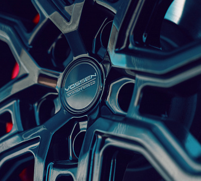 Фото дисков Vossen HF-2 на Porsche Taycan I