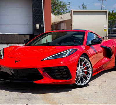 Фото дисков Anrky AN10 на Chevrolet Corvette C8