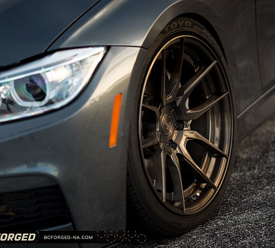 Фото дисков BC Forged HCA162 на BMW 3/M3 (F3x/F80)