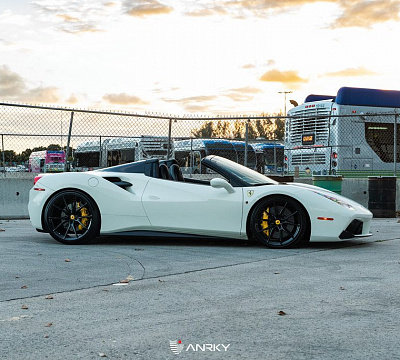 Фото дисков Anrky AN12 на Ferrari 488