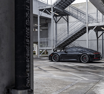 Фото дисков Strasse Wheels SV5 Deep Concave FS на Porsche 911 VIII