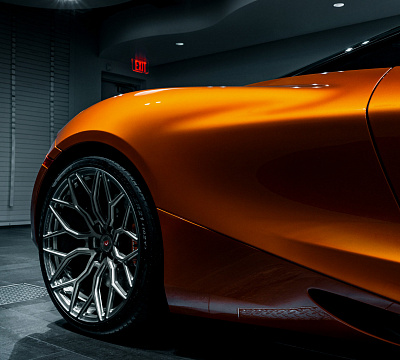 Фото дисков Vossen S17-01 на McLaren 720S