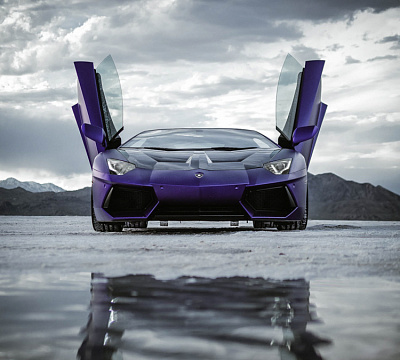 Фото дисков Brixton Forged PF10 на Lamborghini Aventador