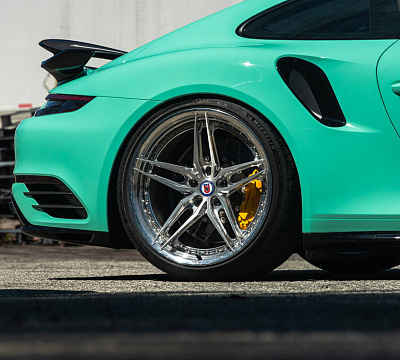 Фото дисков HRE S107SC на Porsche 911 VII