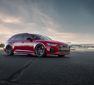 Фото дисков Vossen EVO-5R на Audi A/RS 6 (C8)