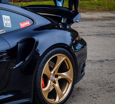 Фото дисков HRE 522M на Porsche 911 VII